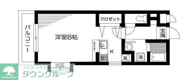 MUスクエア等々力の物件間取画像
